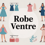 illustration quelle robe quand on a du ventre femmes coupes flatteuses