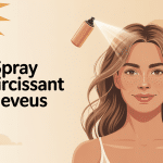illustration spray éclaircissant cheveux avis effets été