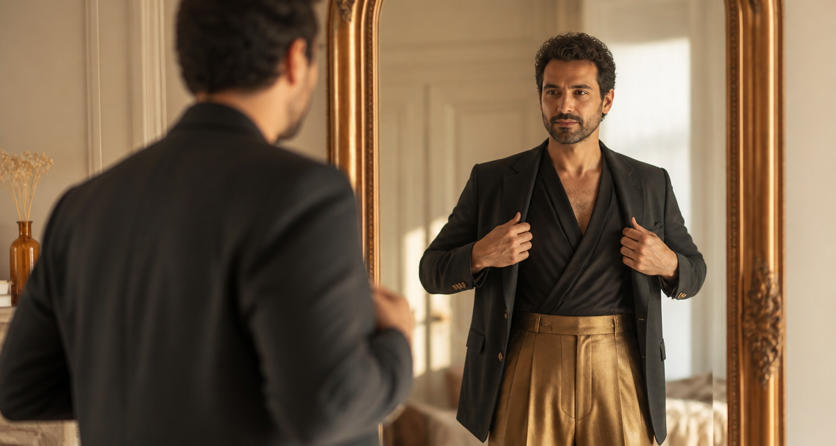 comment s habiller quand on a du ventre homme blazer palazzo