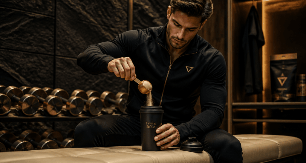 quand prendre des bcaa athlète shaker vestiaire