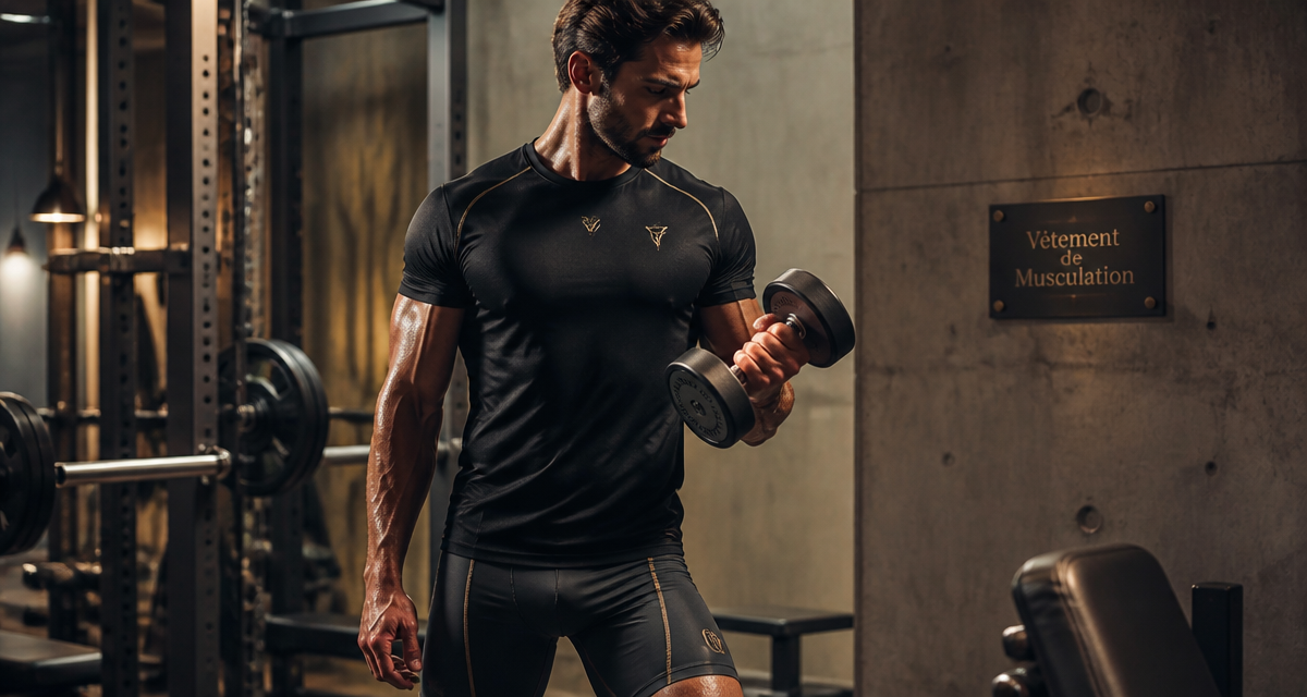 vetement musculation homme entrainement premium