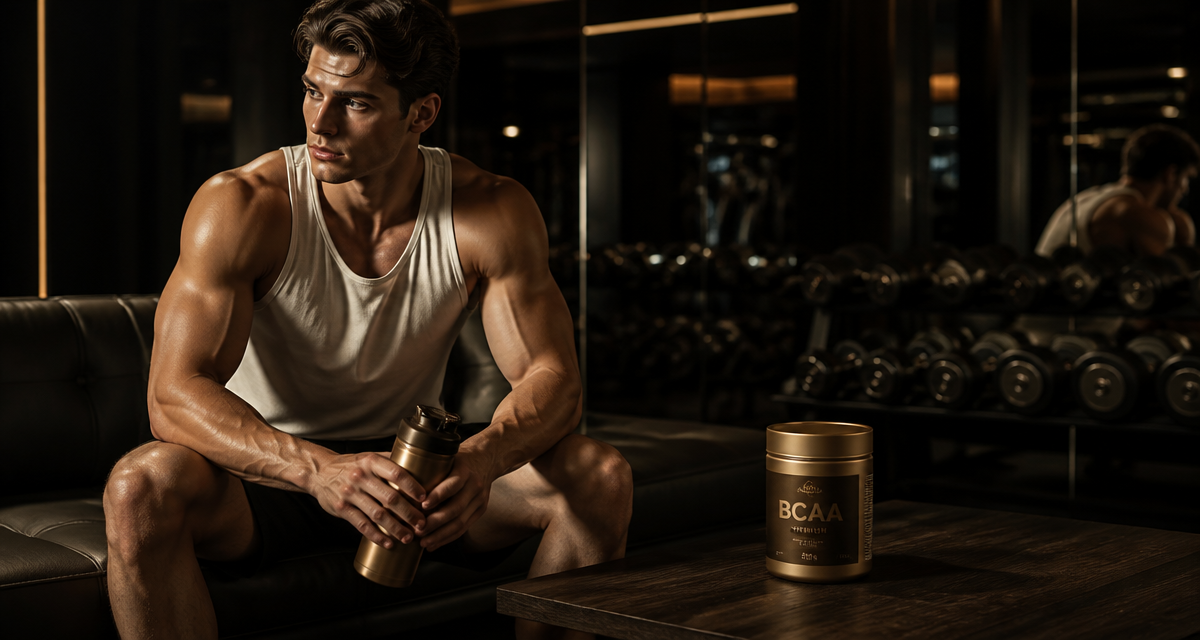 bcaa perte de poids homme musclé salle de sport