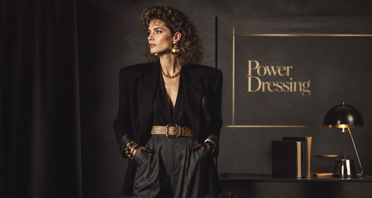 look annee 1980 femme blazer oversize
