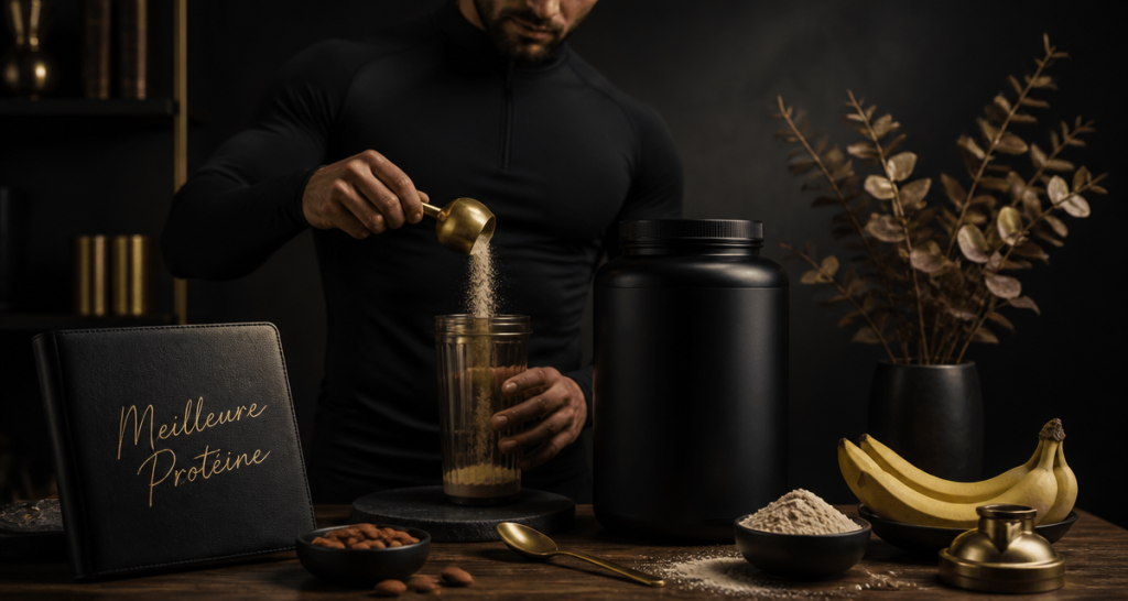 meilleur marque de proteine pot sportif studio