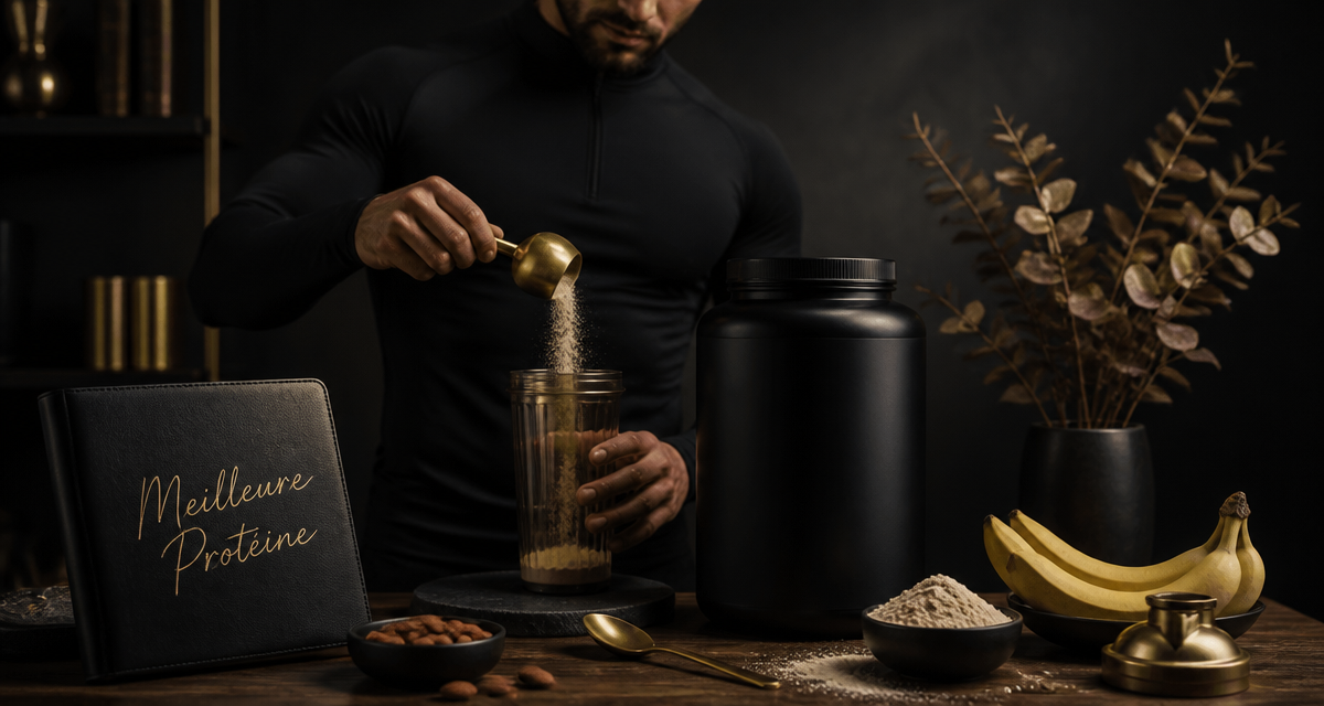 meilleur marque de proteine pot sportif studio