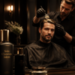 soin cheveux coiffeur homme salon