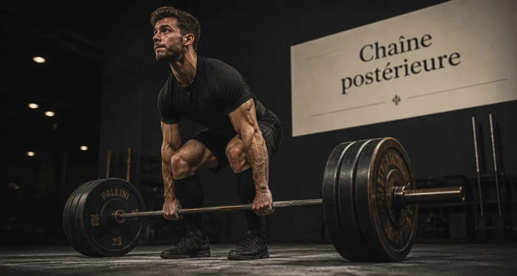 Soulevé de terre muscle : muscles sollicités
