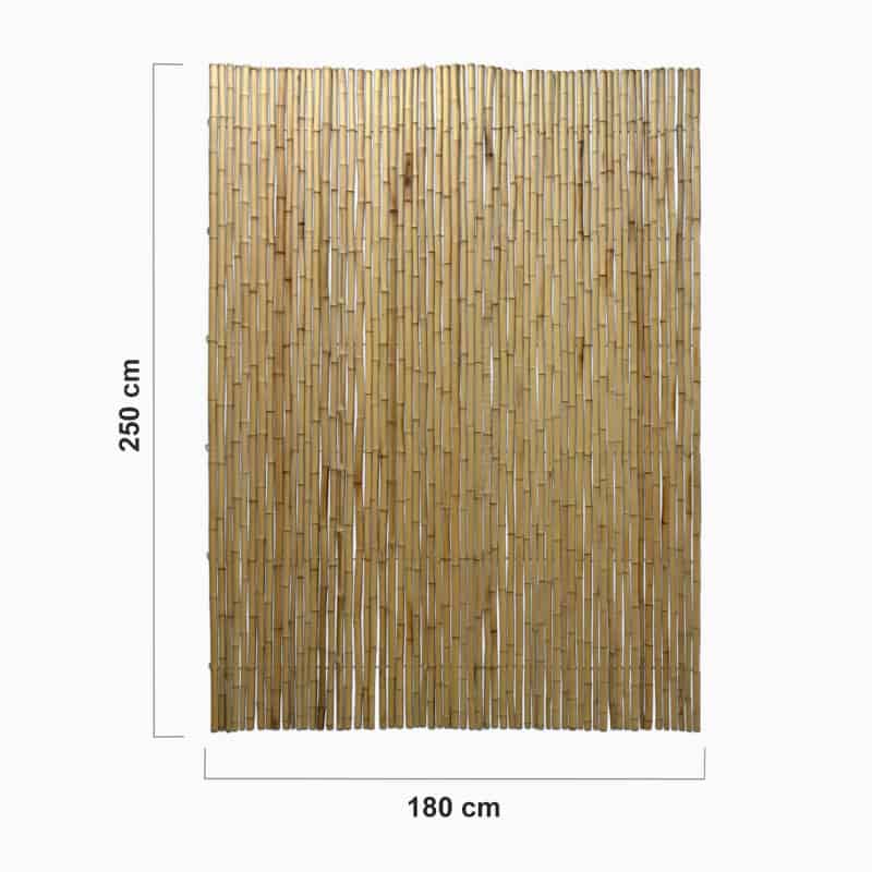 Bamboemat 250cm x 180cm