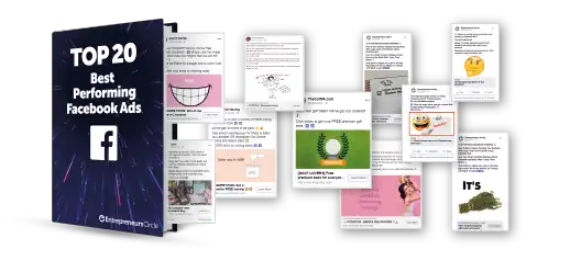 Collection of successful Facebook ads