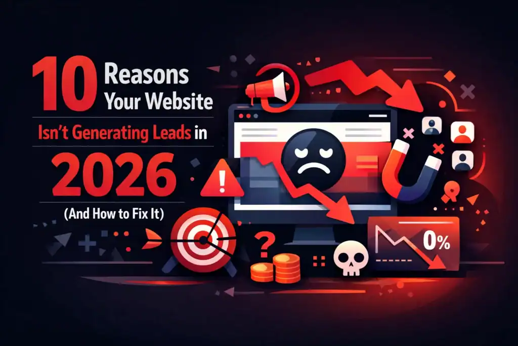 10 Reasons Your Website Isn't Generating Leads in 2026