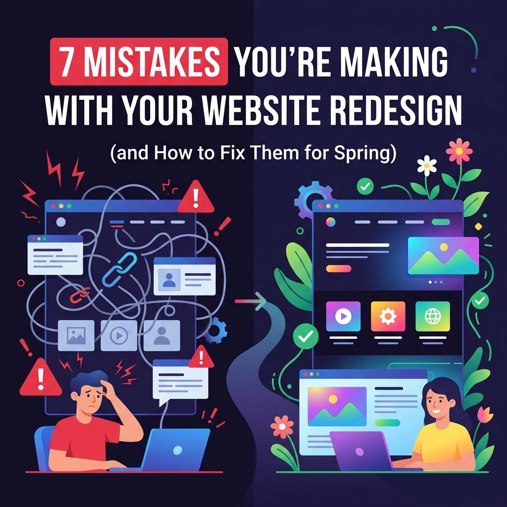 Spring website redesign