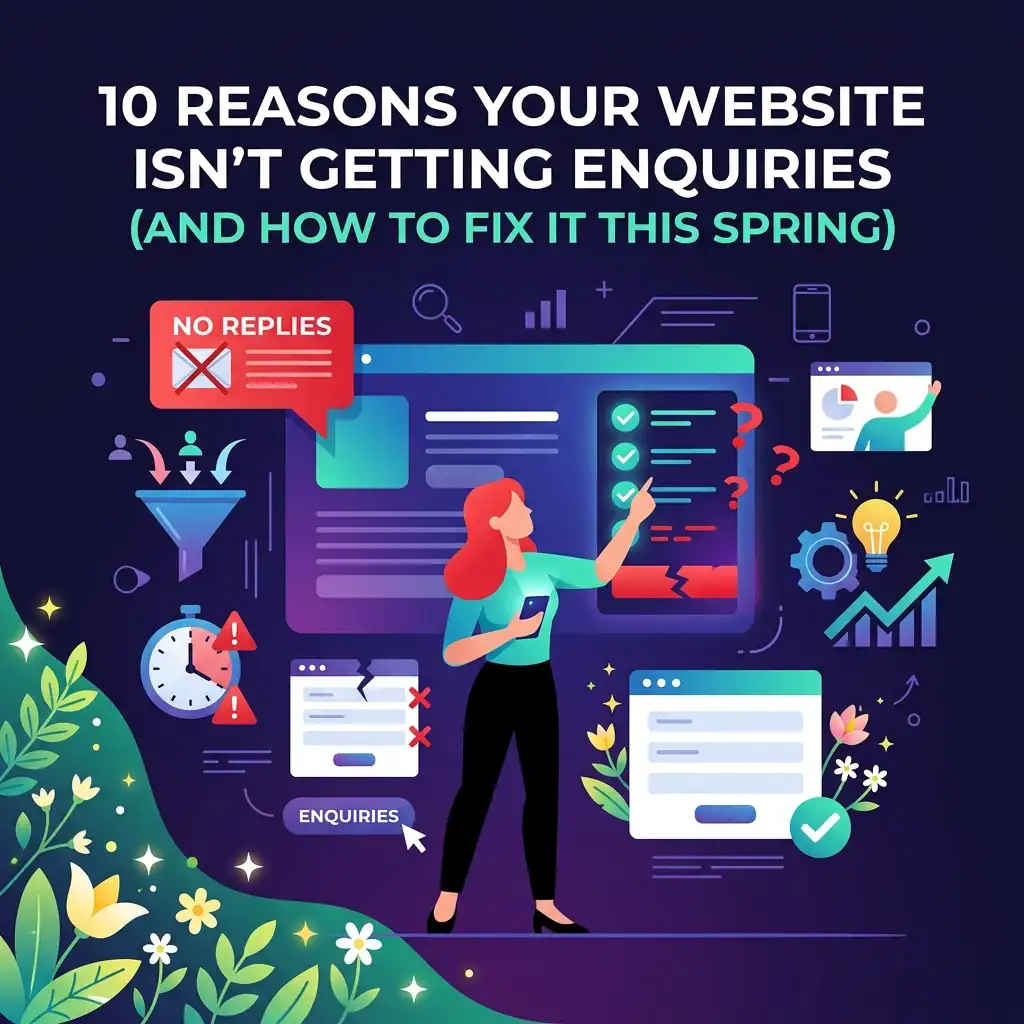 no website enquiries