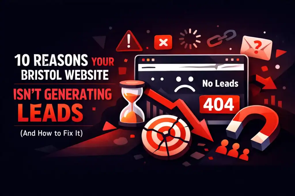 10 Reasons Your Bristol Website Isn’t Generating Leads