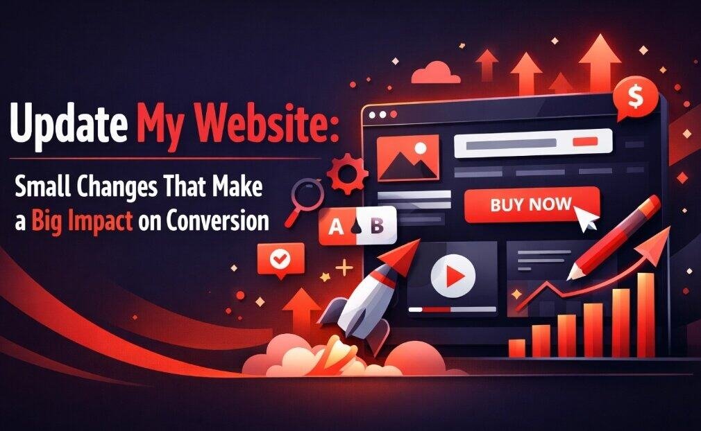 update your website