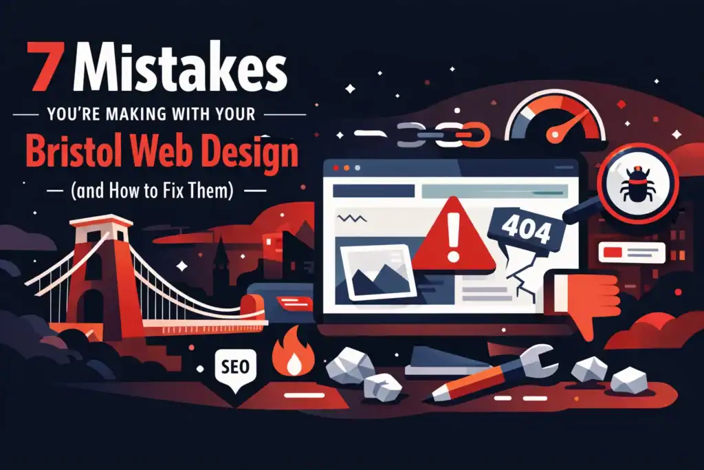 Bristol web design mistakes