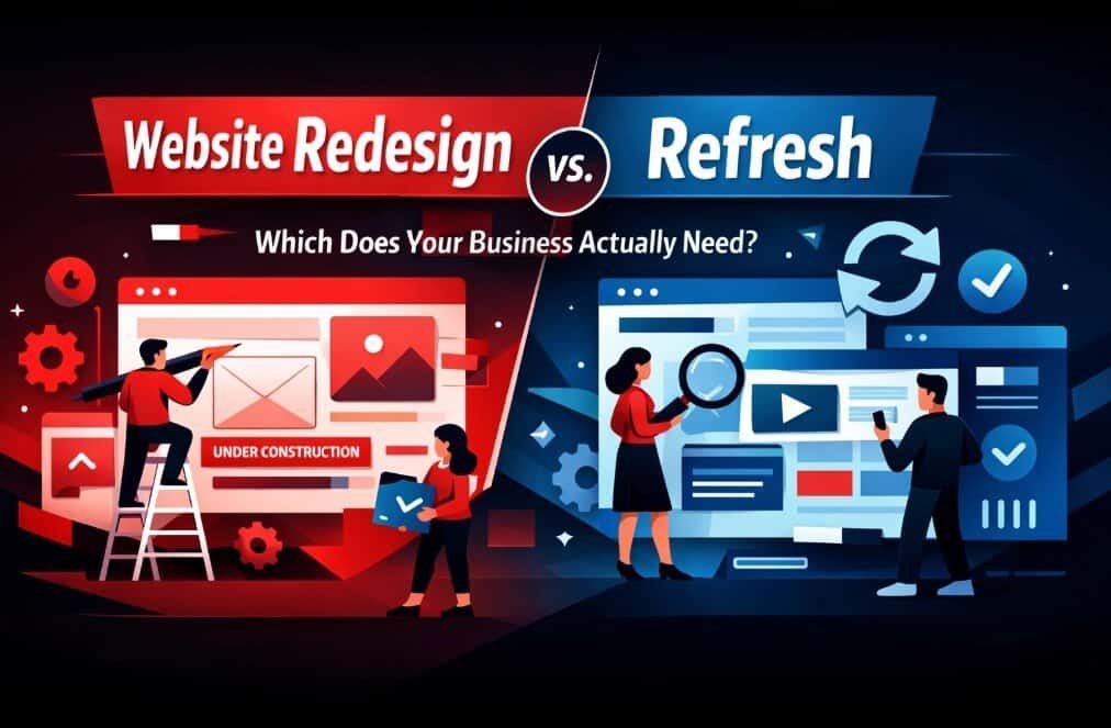 website redesign or refesh