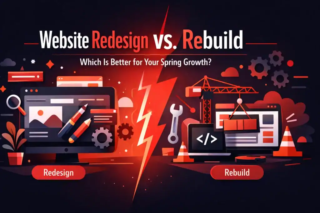 Website Redesign vs. Rebuild