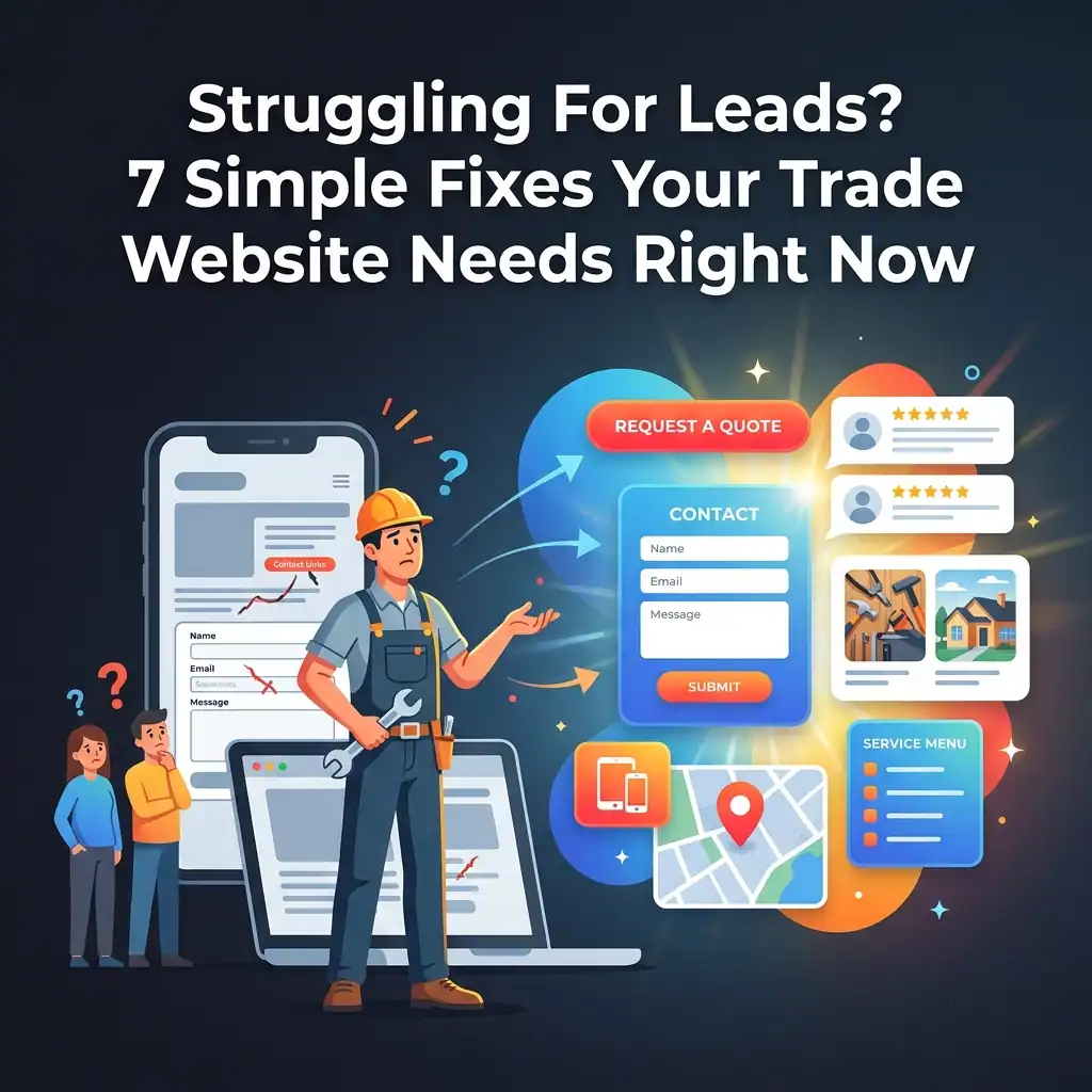 struggling for website leads