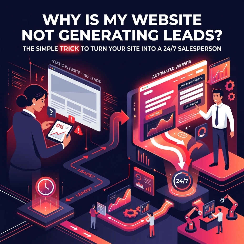 website generating leads 24/7