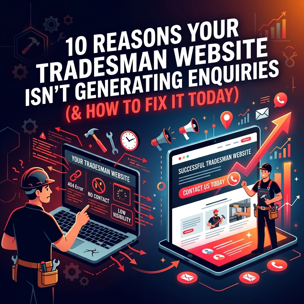 Tradesman Website Isn't Generating Enquiries