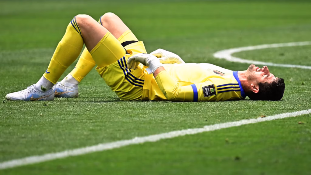 Thibaut Courtois abandona lesionado el España-Bélgica del Mundial 2026