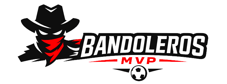 Logotipo de Bandoleros MVP con sombrero y bufanda roja.