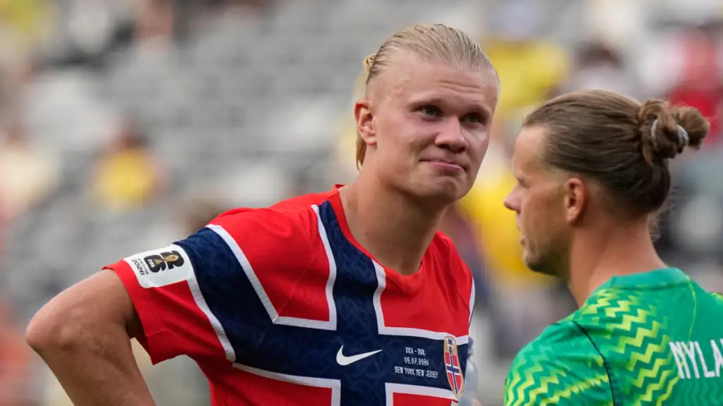 Haaland sustituido en la eliminación de Noruega ante Inglaterra