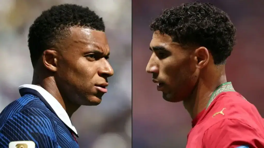 Francia vs Marruecos en los cuartos de final del Mundial 2026 en Boston