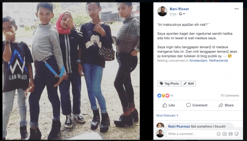 Berawal Dari Postingan Yang Menanyakan Tanggapan