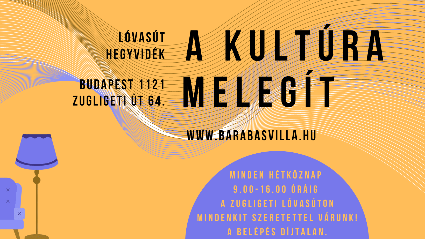 A kultúra melegít – nappali a Lóvasúton