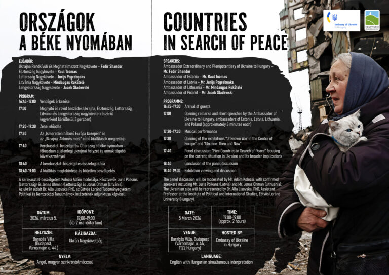 Országok a béke nyomában