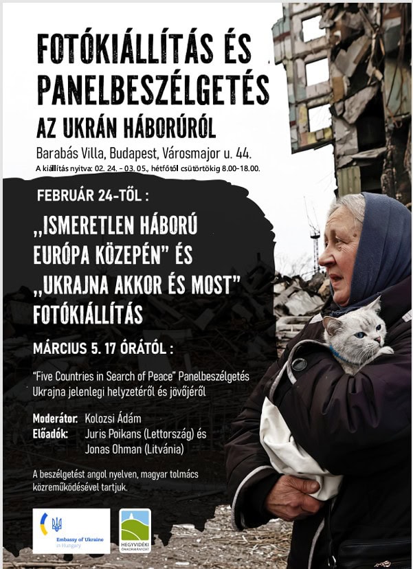 „Ismeretlen háború Európa közepén” „Ukrajna akkor és most”