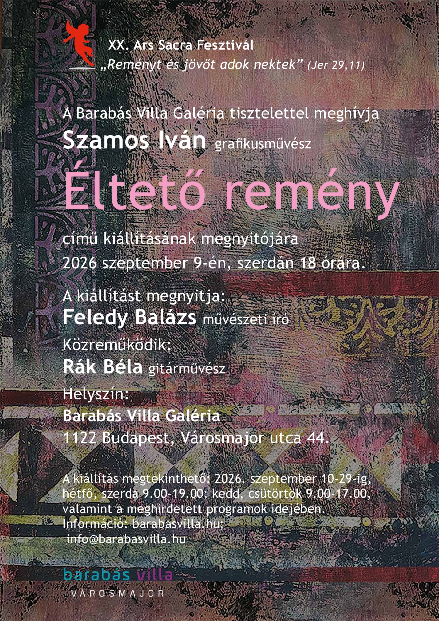 Szamos Iván: Éltető remény