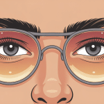 appareil anti-poches yeux avis, illustration visage frais matin