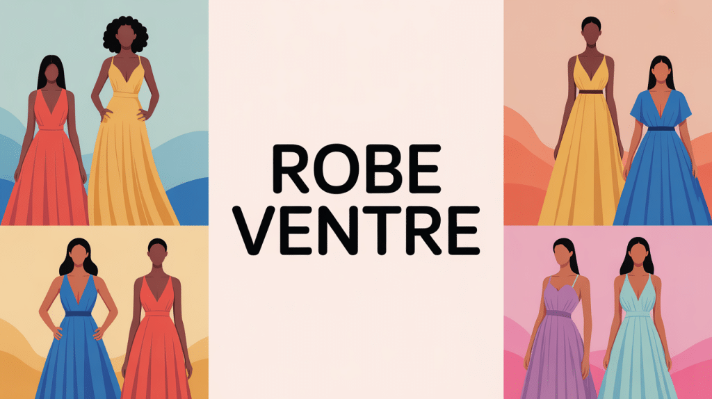 quelle robe quand on a du ventre image silhouettes robes fluides