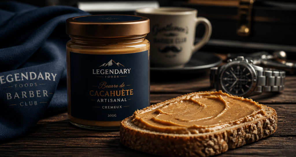 beurre de cacahuète healthy pot artisanal tartine