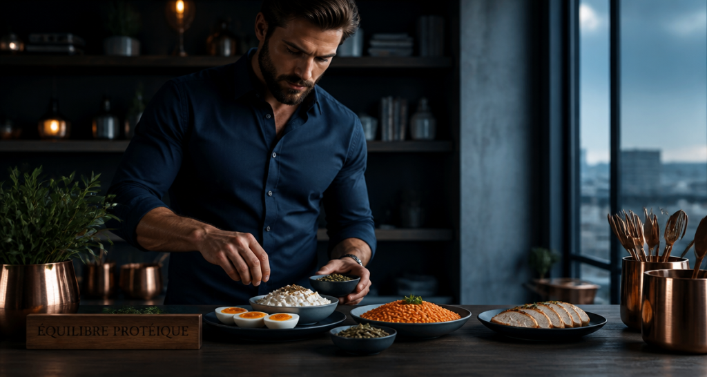 comment manger plus de proteines homme cuisine petit-déjeuner