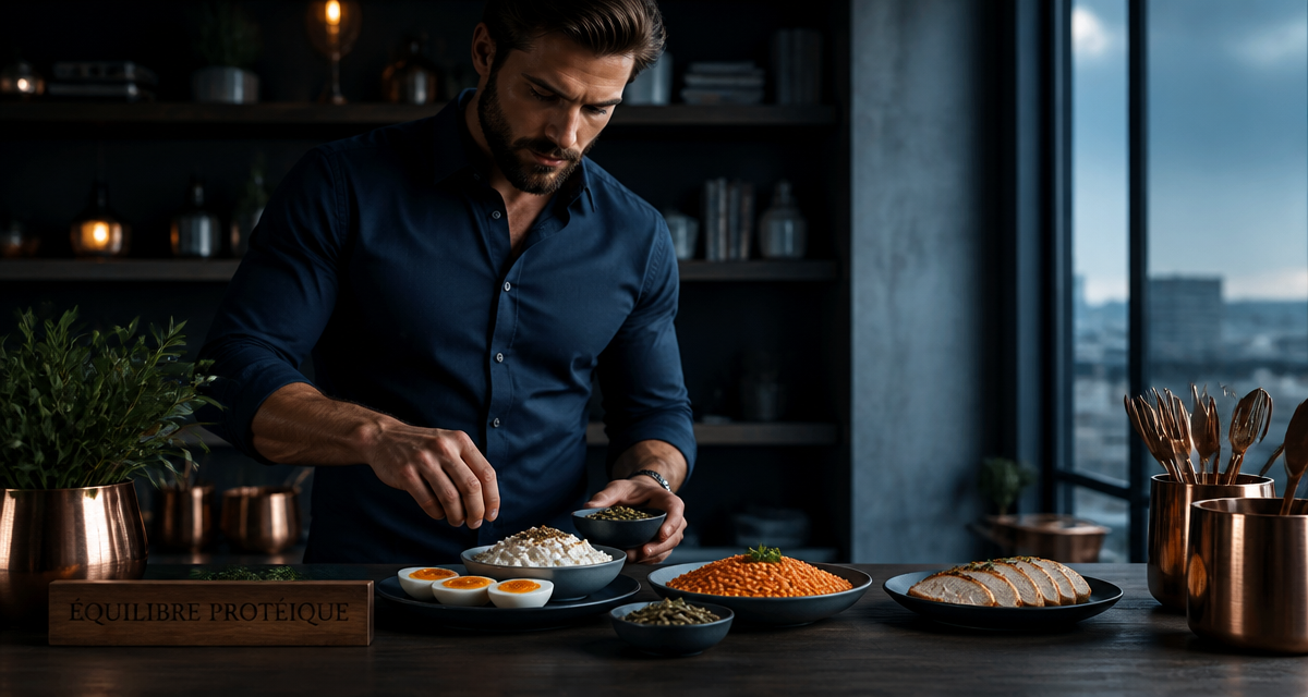 comment manger plus de proteines homme cuisine petit-déjeuner