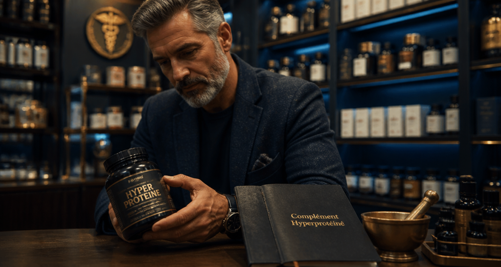 complement alimentaire hyperproteine pharmacie homme