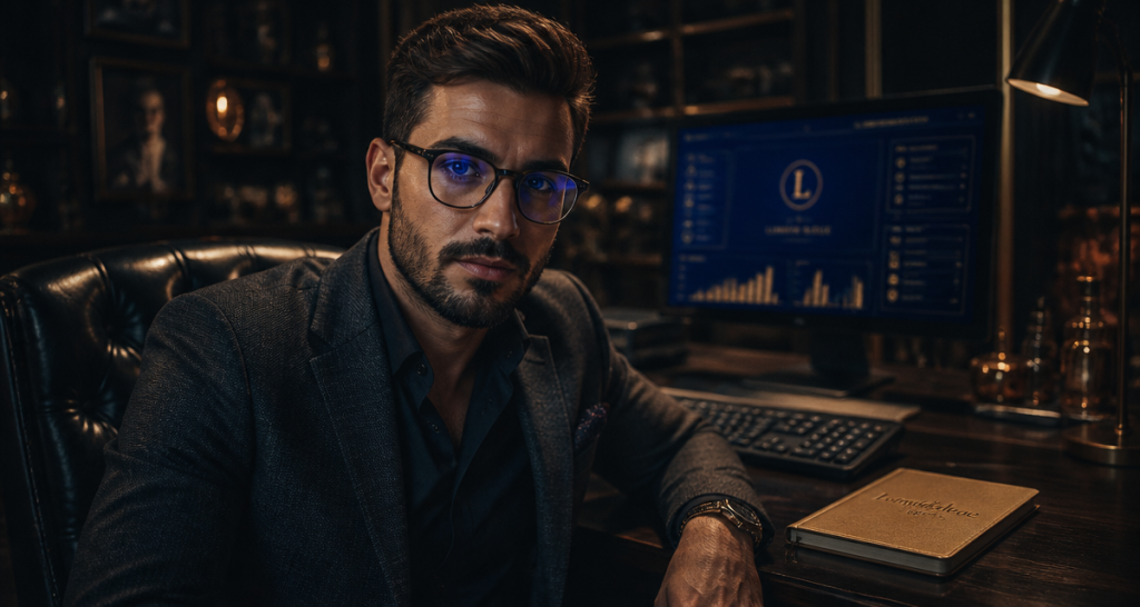 lunettes anti lumiere bleue efficacite sur homme au bureau