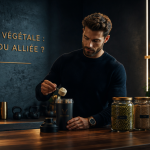proteine vegetale en poudre danger homme shaker ambiance moderne