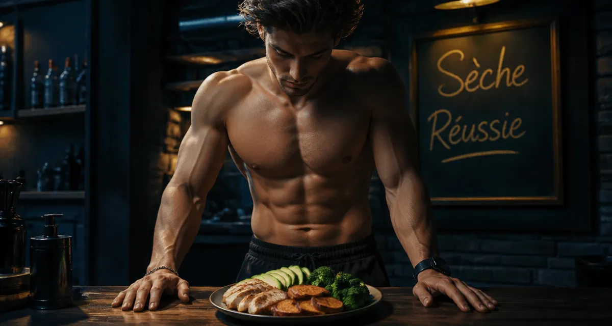aliment pour une seche assiette sèche musculation
