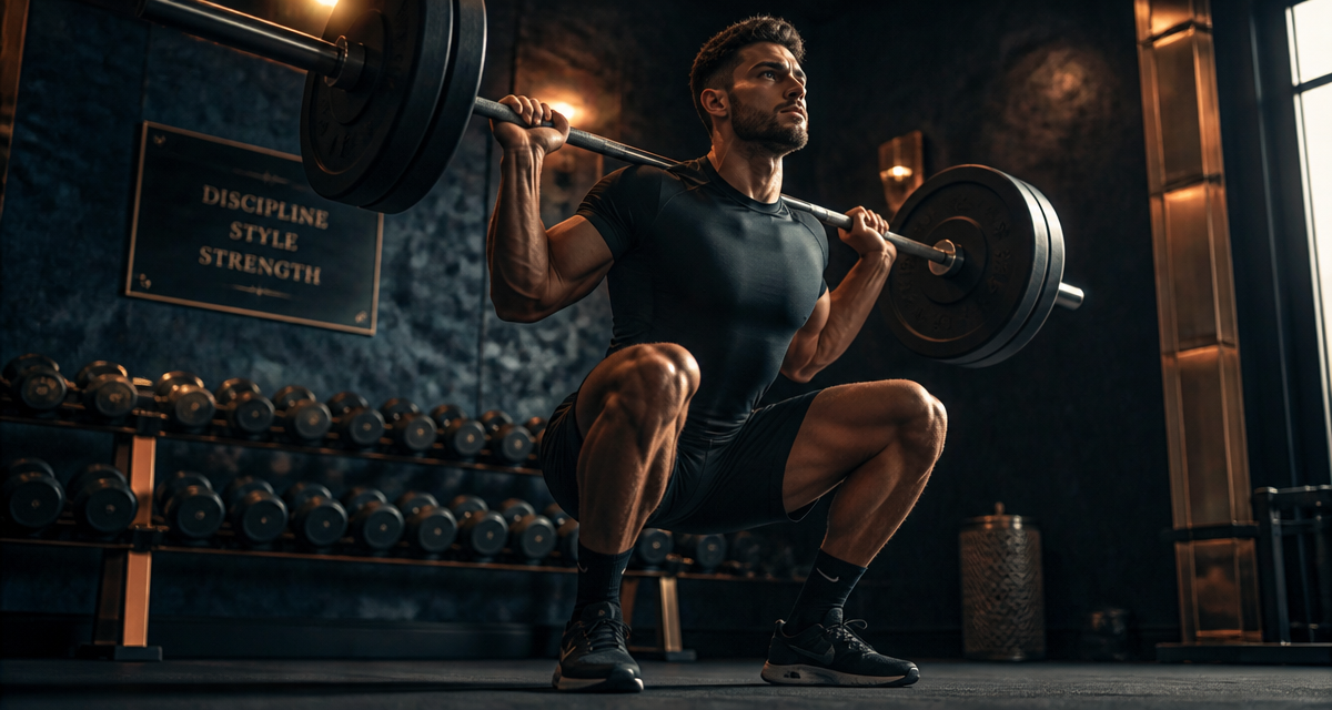 Muscler fesses et cuisses squat homme
