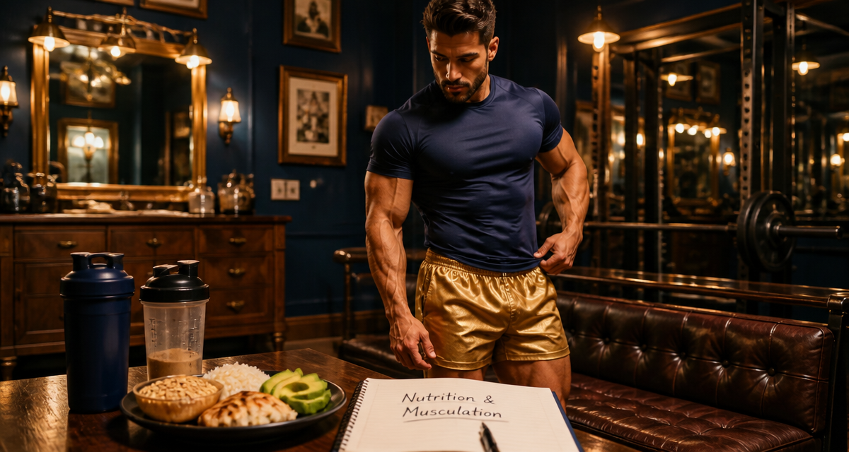 nutrition pour la musculation, assiette de protéines en salle de sport