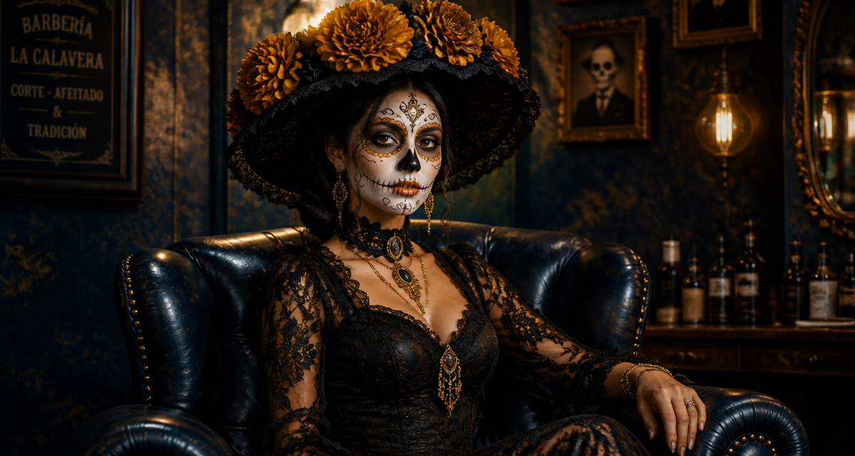 Tatouage catrina signification femme maquillée Catrina