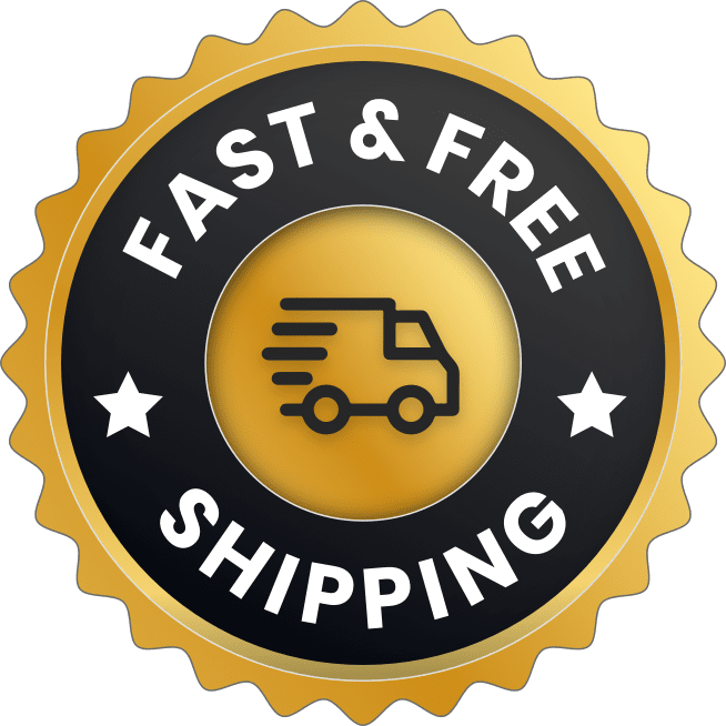 Fast & Free Shipping — badge