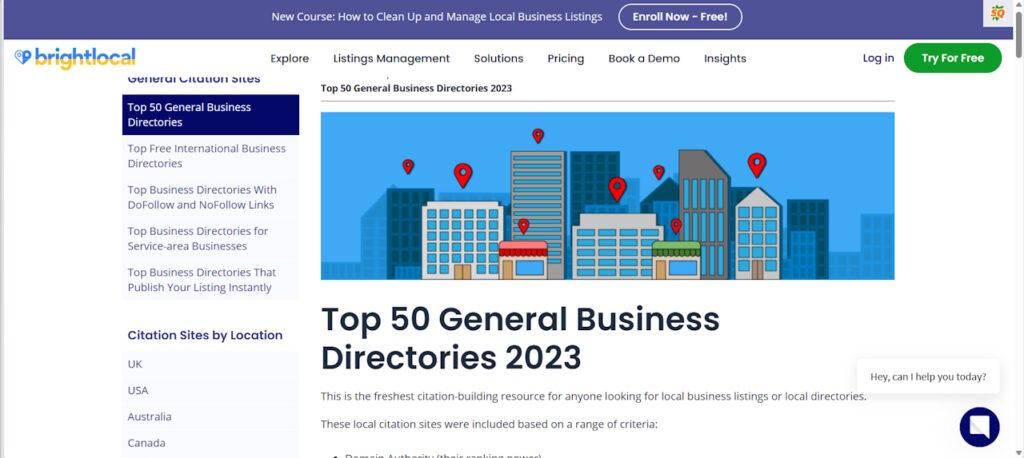 bright local listing management tools