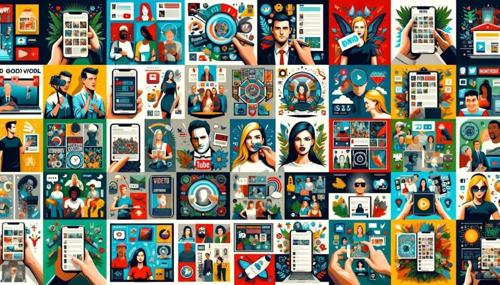 social media content