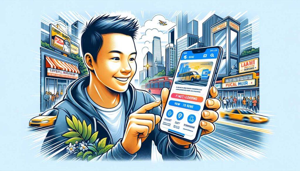 mobile optimisation and website loading speed