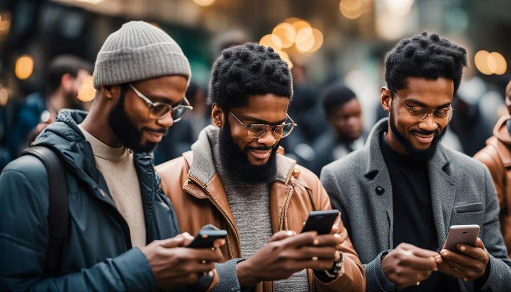 people checking their SMS Marketing messages